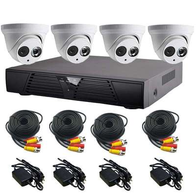 家用监控套装 家用监控设备套装 安防工程 4CH CCTV dvr kit