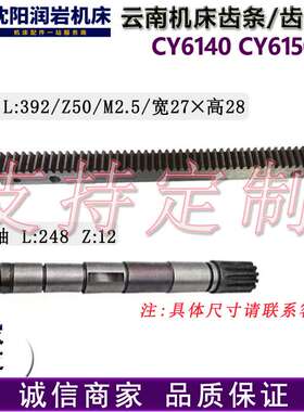 云南宝鸡机床CY6140CY6150CS6140CS6150 原厂齿条 M2.5长度 L392
