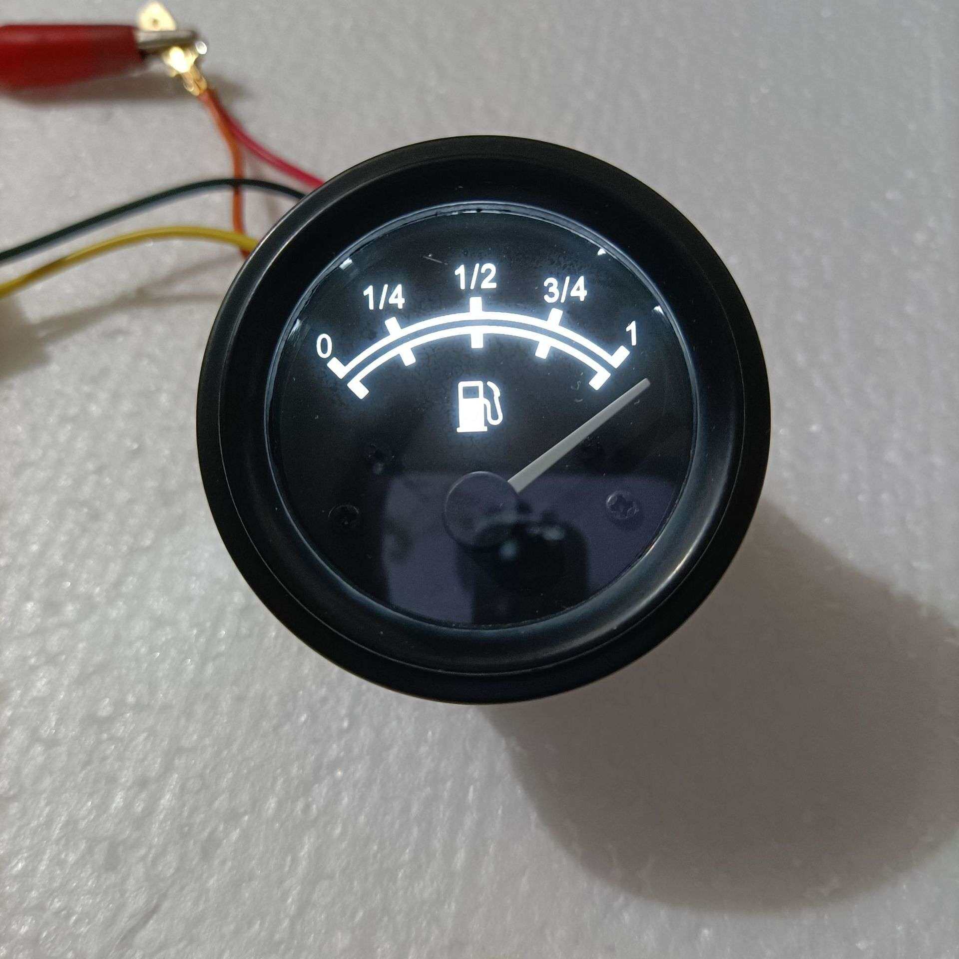 燃油表55mm12v24v指针进步电机汽车游艇工程车船舶燃油油量油位表