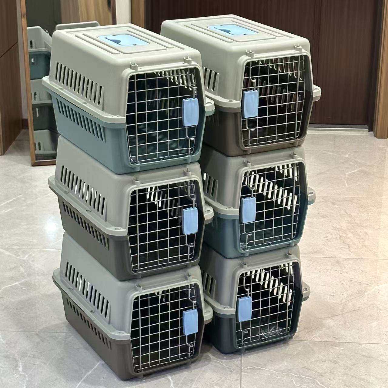 宠物航空箱车载笼子猫咪中型小型狗狗外出箱子空运托运航空箱猫