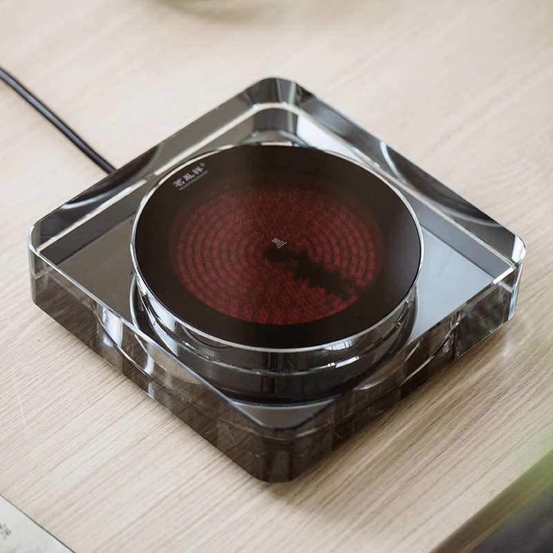 茗凤祥水晶电陶炉煮茶电磁玻璃陶壶泡茶炉