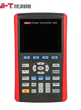 优利德（UNI-T） UTD1025DL手持示波器 双通道50M 12kpts存储深度