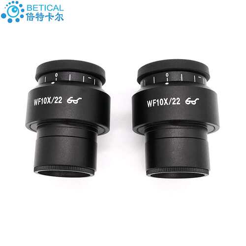 WF10X/22mm可调视度体视显微镜高眼点目镜接口30mm 带十字刻度尺