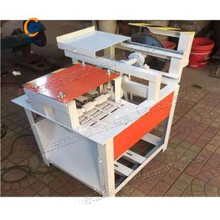 履带式全自动木板溜边锯 红外线木材修条边皮 细木工板条清边锯