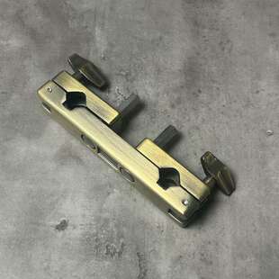 铜色做旧牛铃夹 架子鼓扩展夹 拓展支架镲架扩展梆子多功能夹跨境