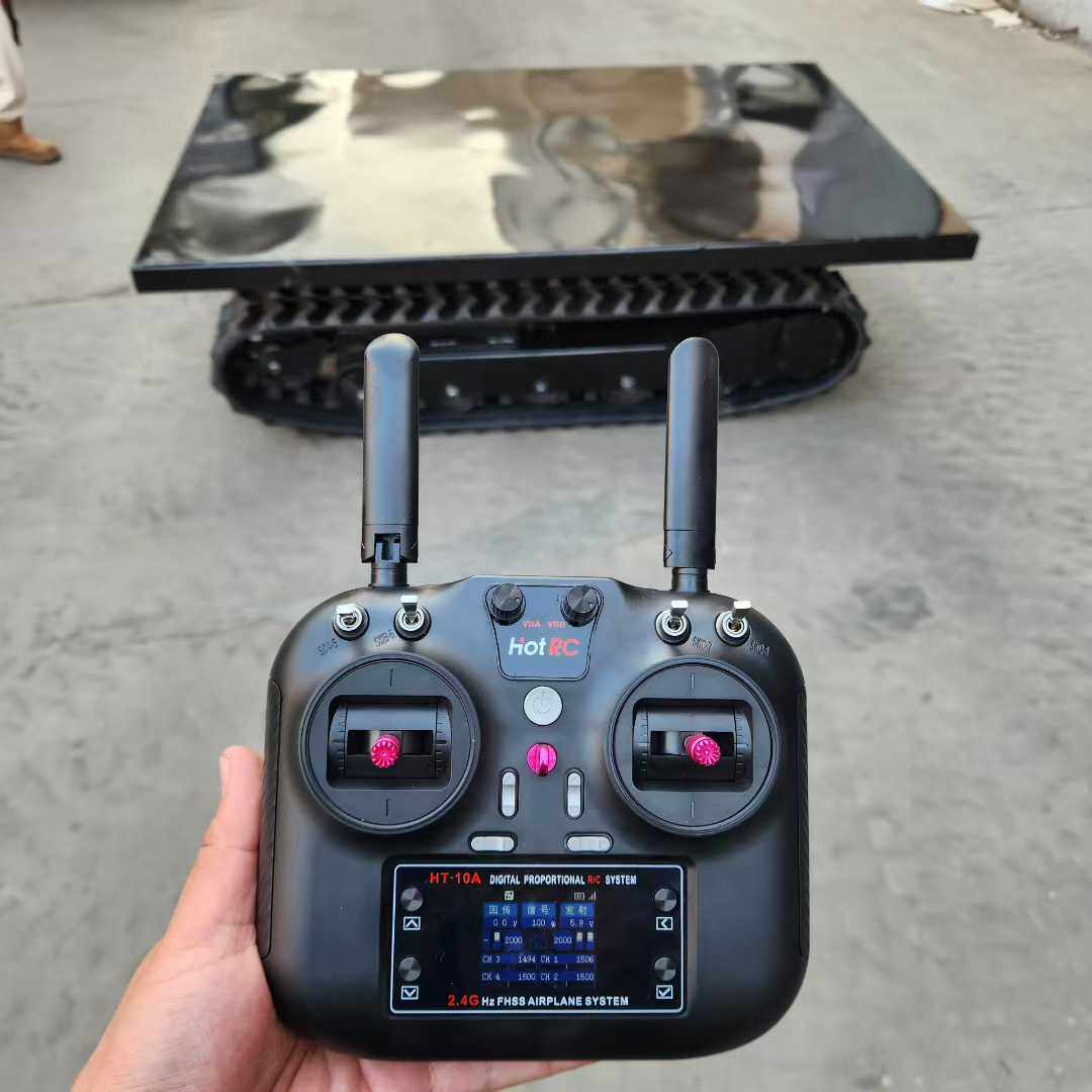小型履带式运输车厂家 全液压手扶自卸翻斗车 履带升降迷你装载机