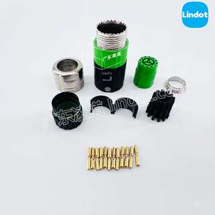 原装泰科茵特康615系列连接器ESA002N00330001000 M15内螺纹12芯