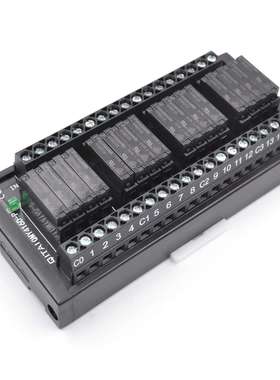 继电器模组QMY416D-P常开16位工控系统电柜中转固态继电器厂家