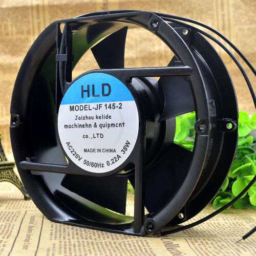 HLD JF145-2 220V 0.22A 38W 17251 17CM 轴流风机 散热风扇