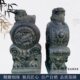 石雕门墩仿古狮子貔貅麒麟抱鼓石一对门口老石鼓青石做旧石墩家用