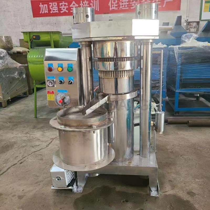 大型商业全自动液压榨油机商用油坊芝麻茶籽葵花籽油榨油全套设备