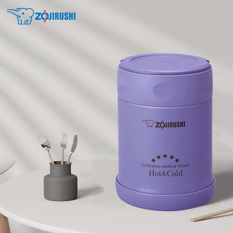 象印SW-EXE35焖烧罐保温饭盒不锈钢真空焖烧杯户外便携汤桶便当