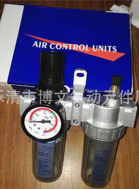 油水分离器二联件SFC-400 调压过滤SFR400+SL400