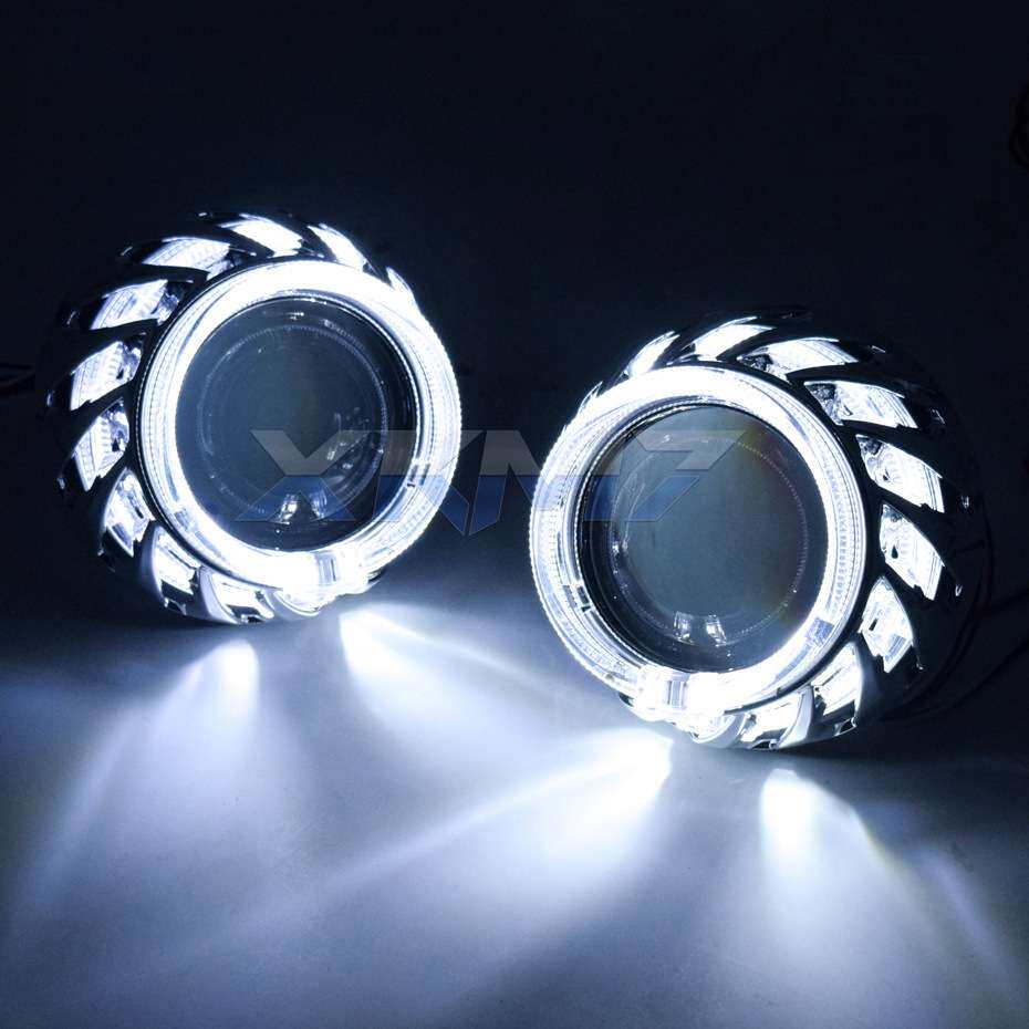 H1灯泡汽车透镜3.0寸 universal projector lens light AC/DC