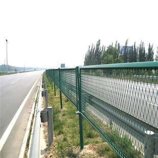 桥梁防抛网防眩网高速公路菱形护栏网铁路公路高架桥防落网防护网