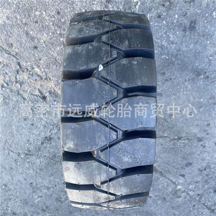 前进/朝阳工业叉车轮胎18x7-8充气叉车轮胎18*7-8实心轮胎