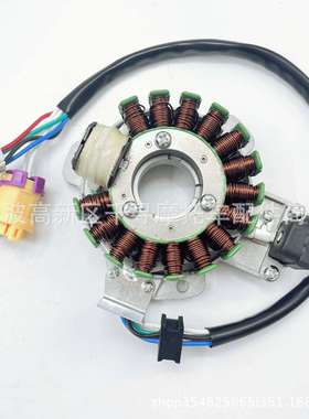 磁电机 磁线圈 适用JS250 250CC Motor Stator 16极 12V