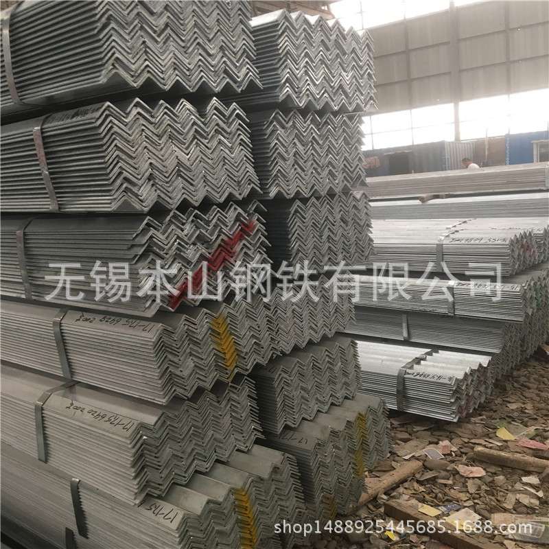 现货销售镀锌角钢50*50 镀锌扁铁40*3 不等边角铁 工字钢 槽钢