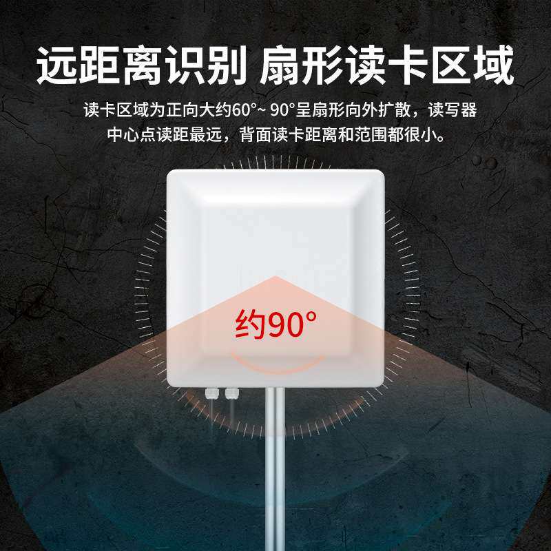 RFID超高频uhf远距离读写器无源电子标签读卡器停车场门禁阅读器