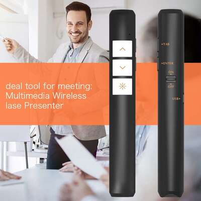 Multimedia presentation remote