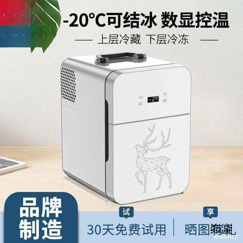 载迷你小冰箱宿舍出租房小型母乳单人用冷藏箱两用