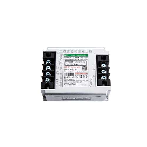 伺服MR-J4-200B+HG-SR202【配SANO三锘变压器 IST-C5-030】
