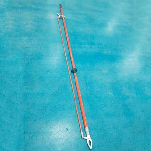 带电作业自锁式绝缘夹钳2.5米绝缘操作杆夹钳导线固定摘除绝缘钳