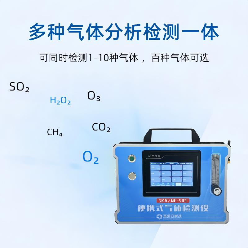 恶臭监测仪便携式恶臭臭气浓度值检测恶臭气体分析仪主机高