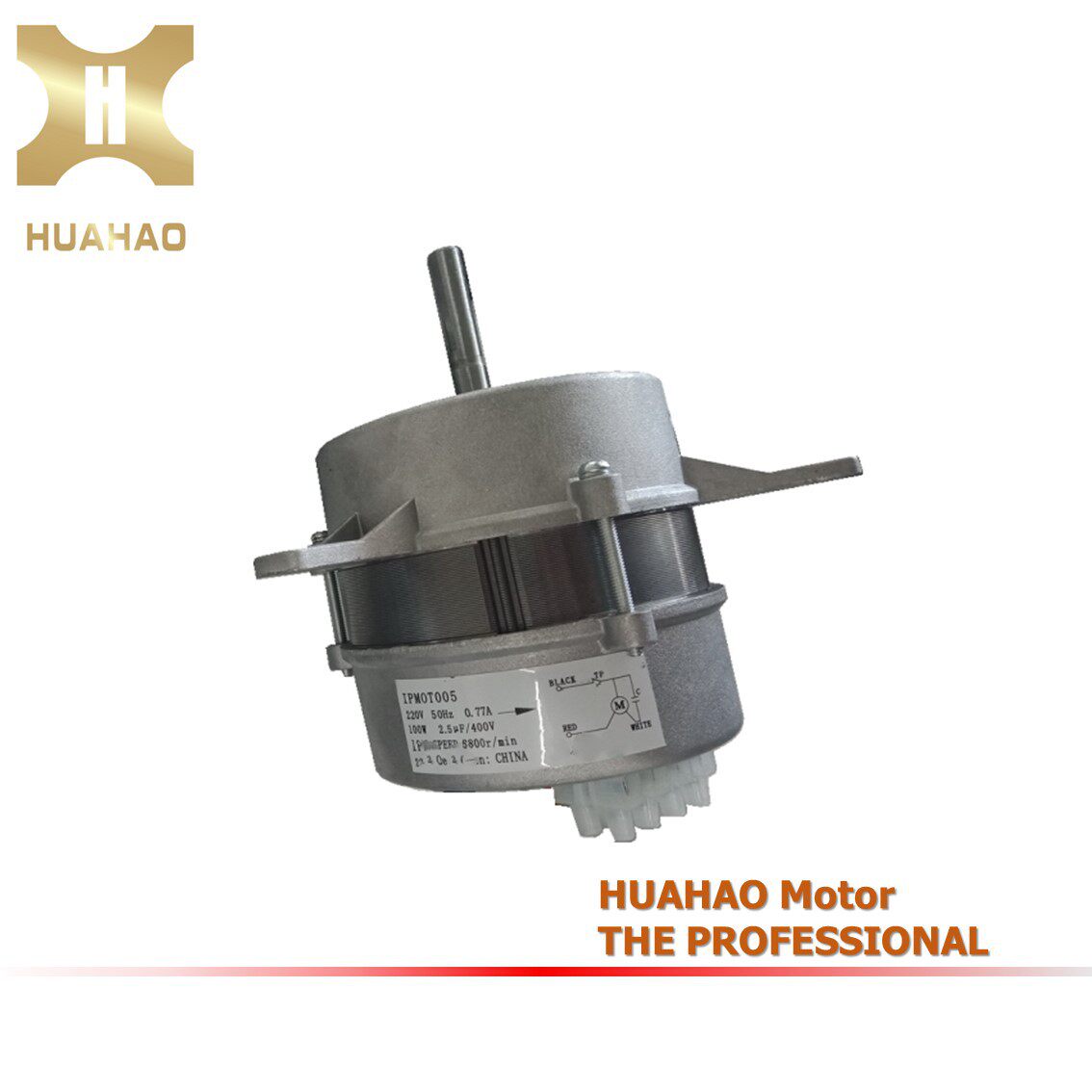 供应IPMOT005铝压铸外壳马达铝合金端盖电动机排风机电机2800RPM