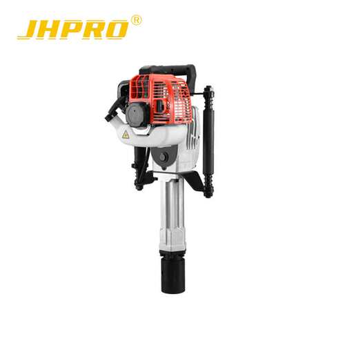 家豪 JH70A 便携式打桩机防汛手持汽油带EPA认证便携式植桩机