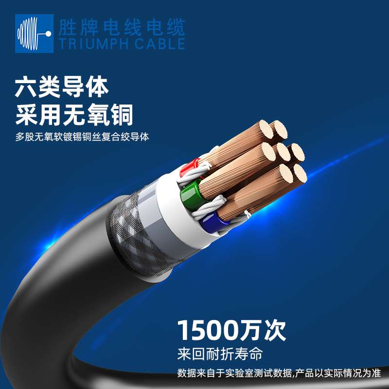 胜牌高柔拖链屏蔽线UL20234-5*0.75mm机器人手臂耐弯折1500万次