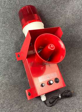 船用电子蜂鸣器警示灯YM340B-A Y440A-T天车行车一体化声光报警器