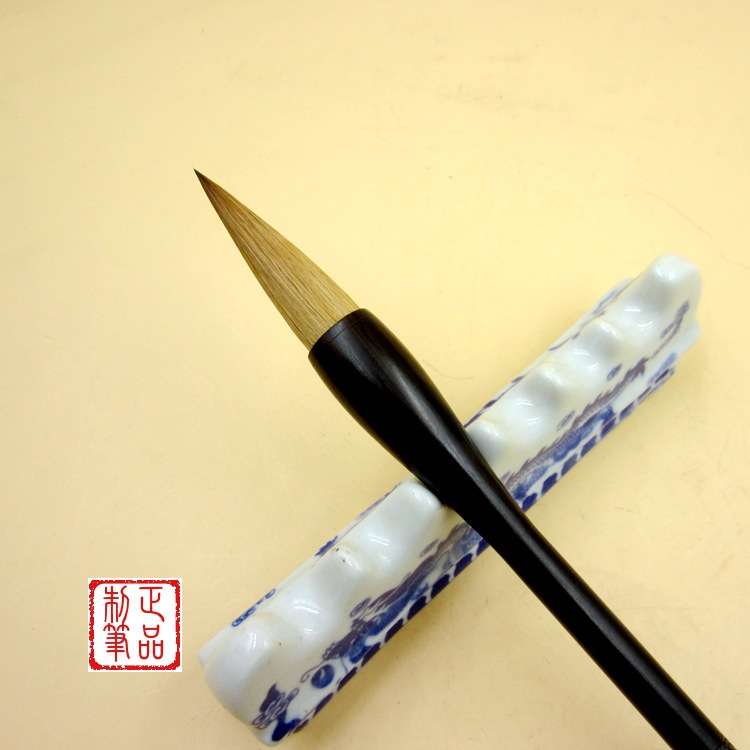 雕杆狼毫毛笔厂家直供 兼毫 羊毫 书写书画 欧颜隶楷行草毛笔
