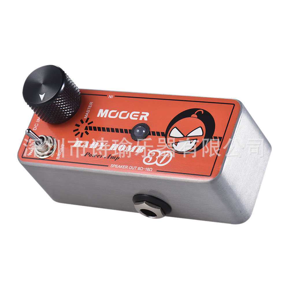 MOOER魔耳 Baby Bomb后级音箱效果器功放电吉他音箱头单块效果器