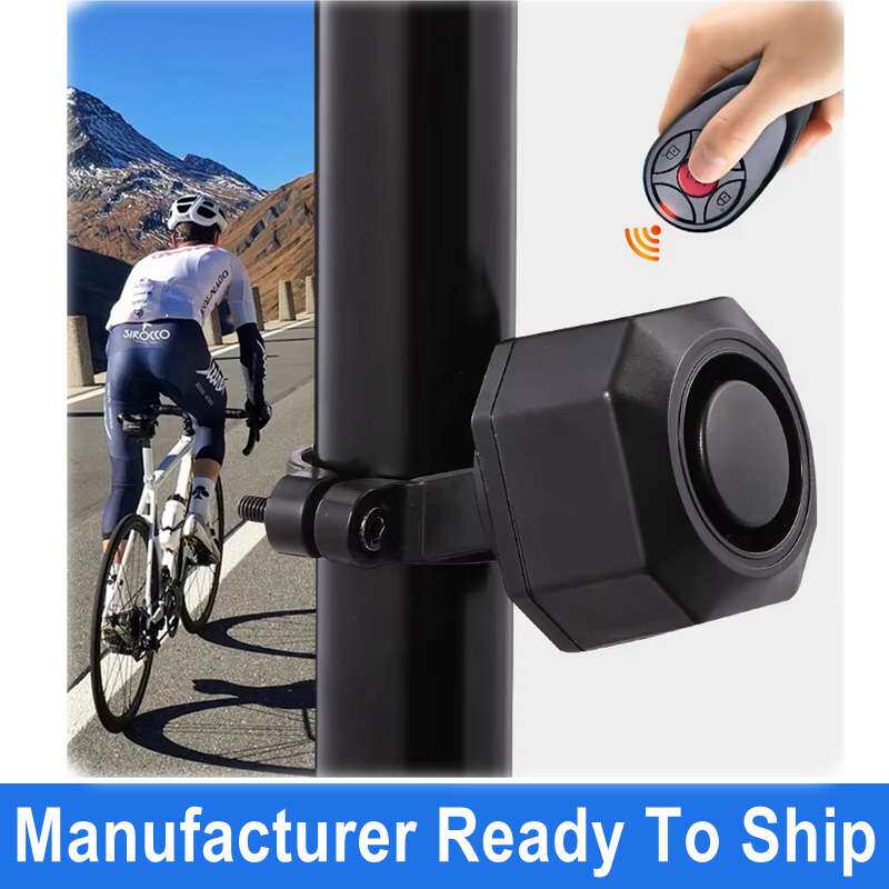 Vibration Sensor Bicycle Alarm with Wireless Remote 700mah