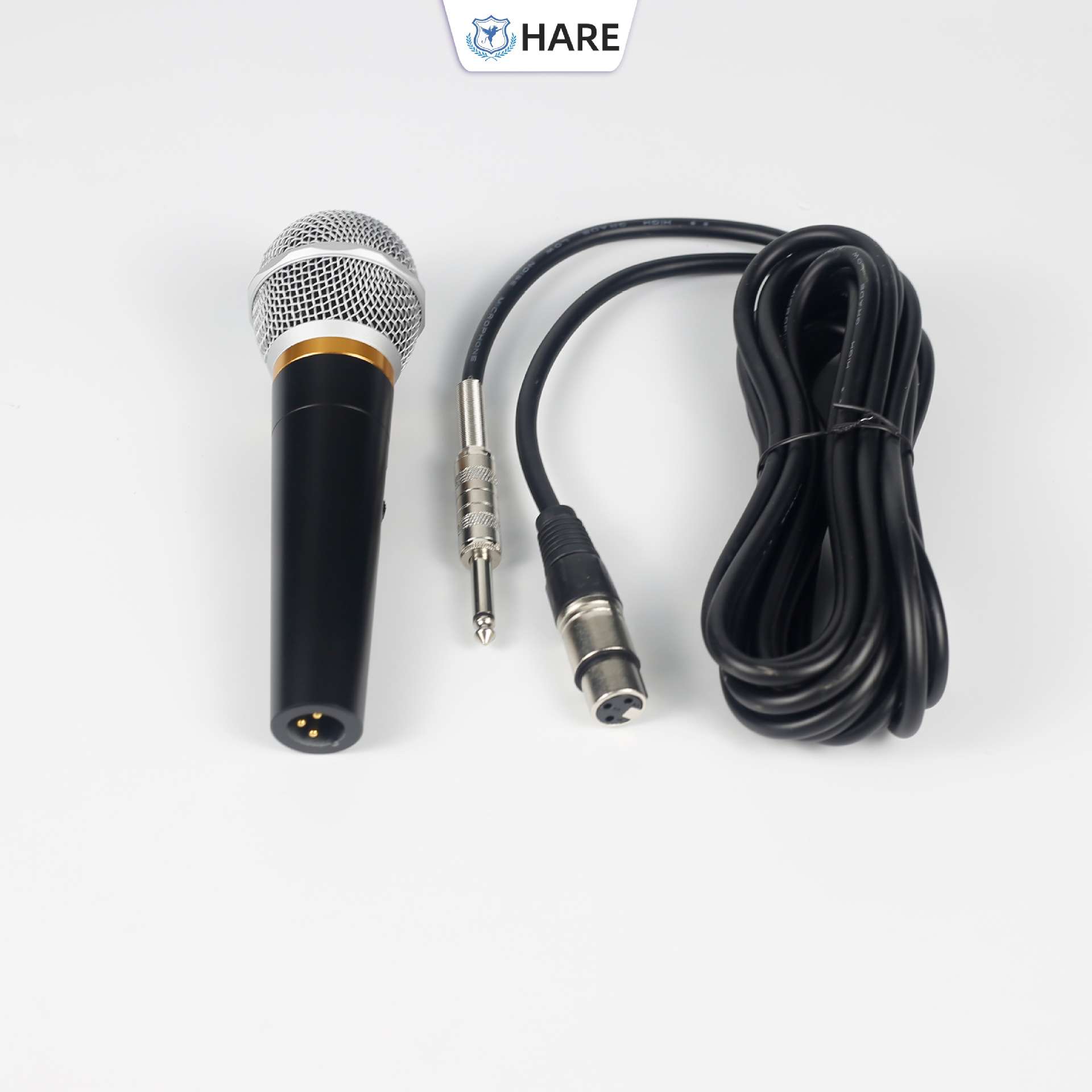 有线麦克风 动圈声卡直播设备家用电脑K歌舞台音响功放手持话筒
