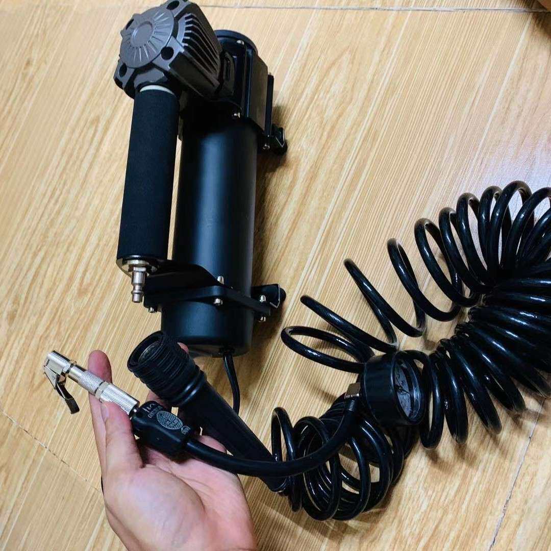 厂家热销汽车改装气泵200psi电机不锈钢空压机400C12V车载充气泵