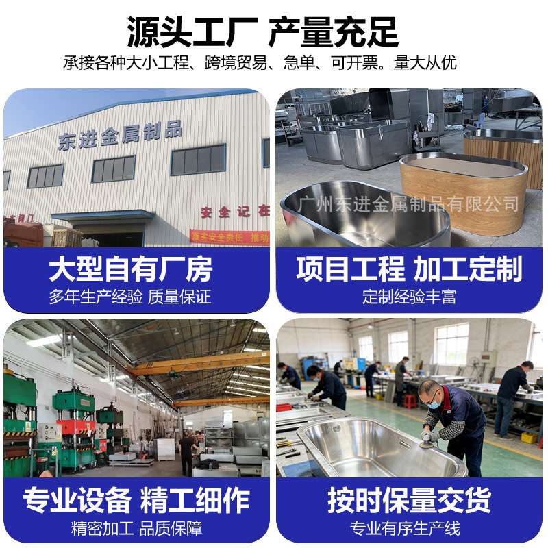 现代简约304不锈钢明清式翻版金属床架民宿家用创意双人钢架床板