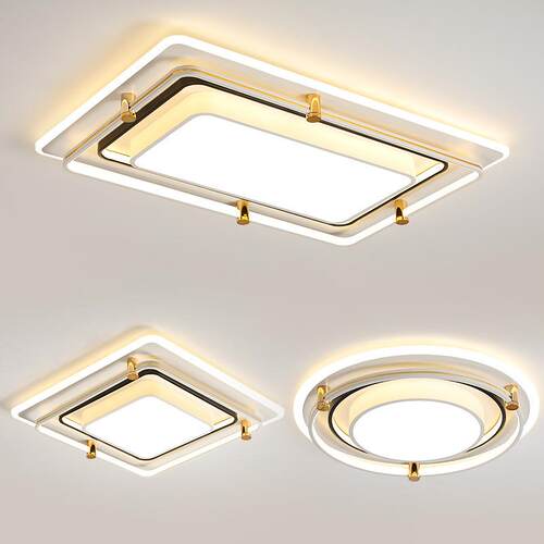 led客厅灯2023家用高档轻奢大气新款卧室吸顶灯简约现代大厅灯具