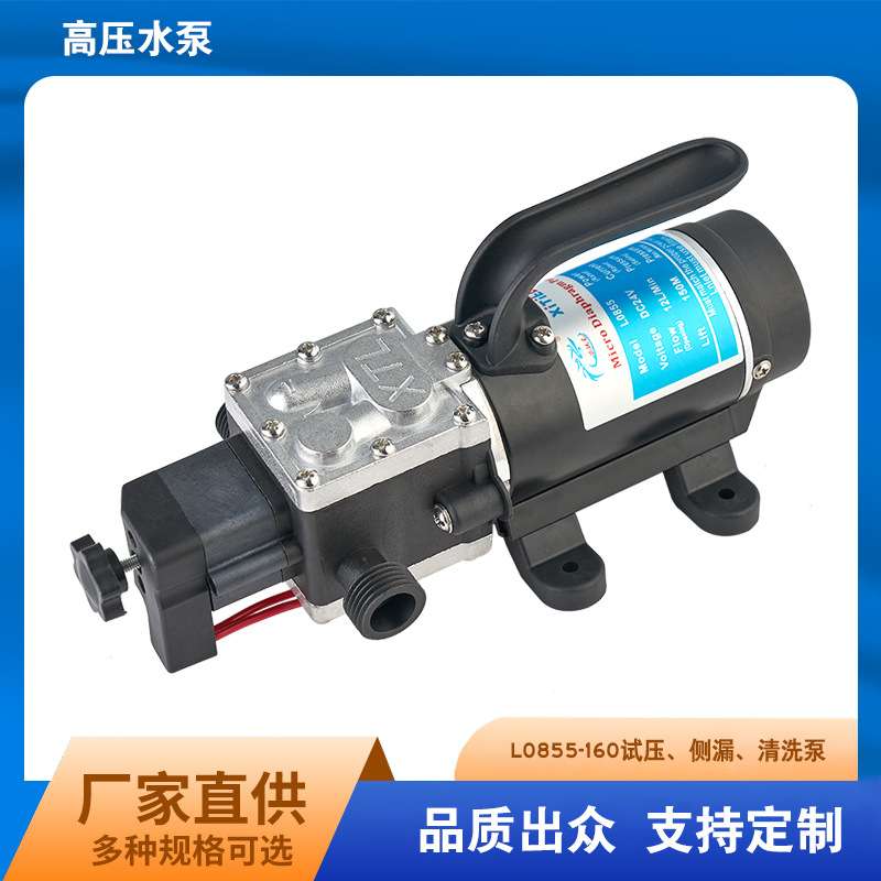 管道测漏电动隔膜泵地暖清洗ppr水管打压器试压泵增压水泵160W