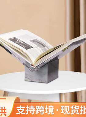 现代简约轻奢v书架黑色金属V形书架摆件样板房酒柜客房桌面书房软