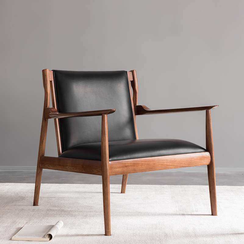 实木皮艺沙发椅北欧简约小户型客厅单人休闲椅子靠背扶手躺椅午休,鲜花速递/花卉仿真/绿植园艺,割草机/草坪机,淘宝优惠券,粉丝福利购,淘宝优惠卷