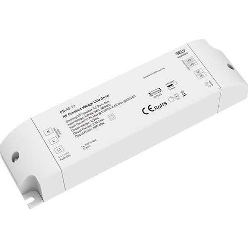 40W 12V RF+Push恒压调光电源 PB-40-12