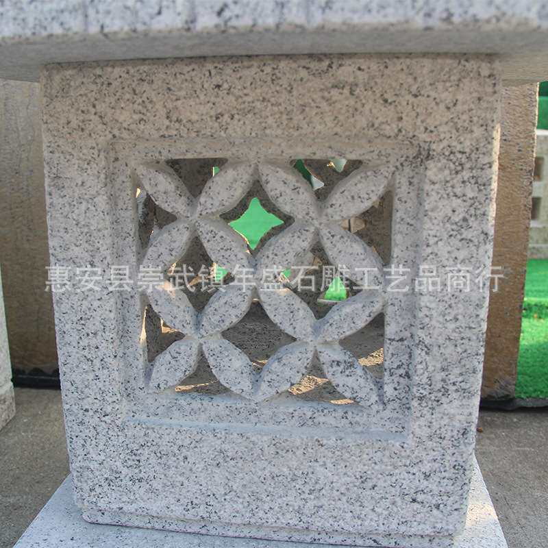 仿古石灯青石做旧石灯笼庭院草坪灯园林石头灯塔装饰用品