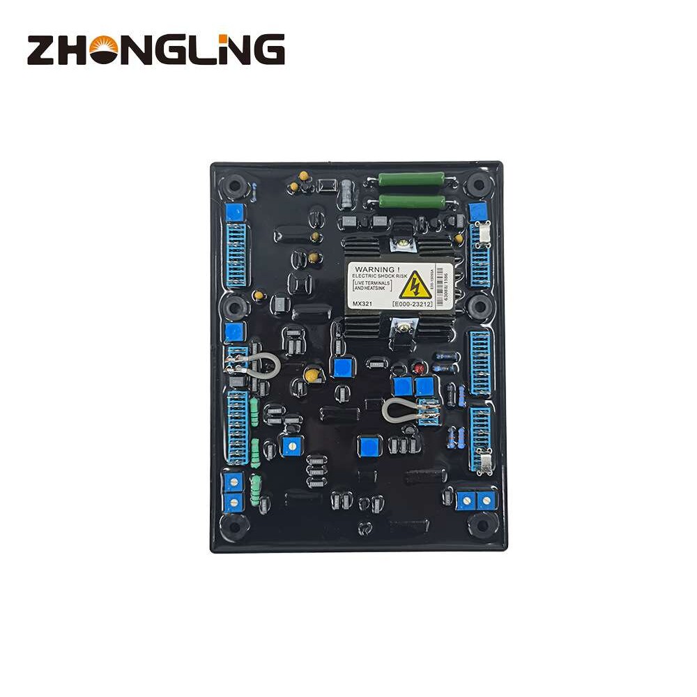 MX321 发电机配件MX321红色电容 无刷自动稳压调节器稳压板AVR