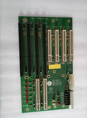 【铛裆机械】威达电 工控机底板PCI-7S-R30 Rev:3.0 威达工业底板