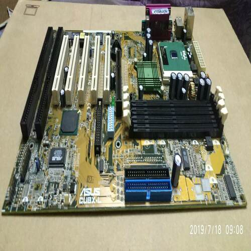 华硕 ASUS CUBX-L bx440 370 CPU 带ISA槽 主板