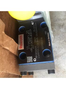 【铛裆机械】力士乐原装0811404613型号4WRPEH6C4B40L-2X/G24K0/A