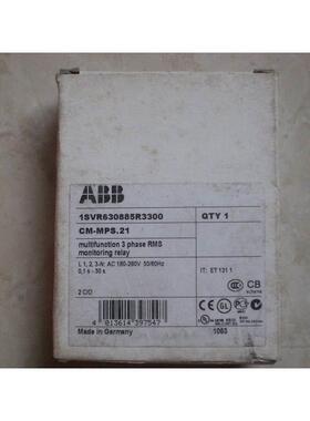【铛裆机械】CM-MPS.21 1SVR630885R3300 ABB三相监视继电器 全新
