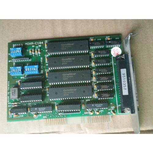 【铛裆机械】原装摩2O2XA C104/ISA 4口232多串口卡 IAS多串口卡